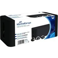 Mediarange Kabelbox Mediarange Cable tidy box Kabelbox S small sized schwarz