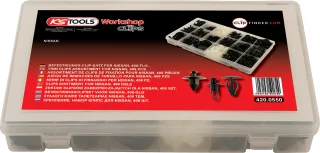 KS Tools Befestigungs-Clip-Satz für Nissan, 408-tlg - 420.0550