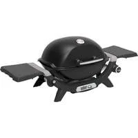 Gasgrill Q 1200N schwarz, 2,93 kW, mit Seitentischen