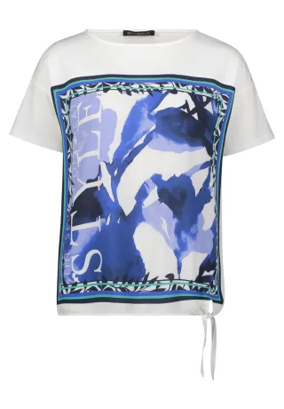 Betty Barclay - Lässiges Print-Shirt weiß - Gr. - 40