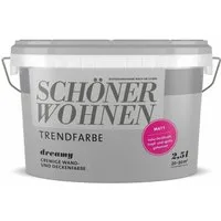 SCHÖNER WOHNEN FARBE Wand- und Deckenfarbe Dreamy, Tropf- und spritzgehemmt, Lösemittelfrei