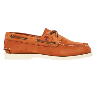 Timberland - "Classic" Bootsschuhe für Herren, Nubukleder, Mokassin-Spitze, Flach (Rostfarben)