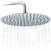 relaxdays Regenduschkopf Duschkopf Regendusche rund, (1-tlg), 300 mm