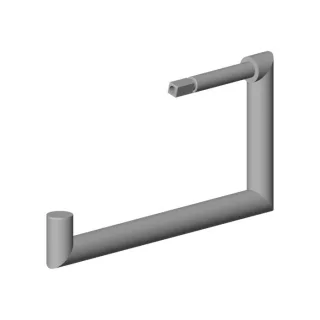 Dornbracht Rohr mit Aufnahme 90282262800-06 platin matt