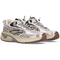 Maruti Riva Leather Gold Sneaker