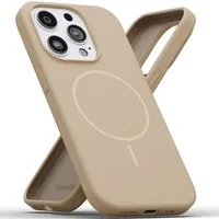 GreenHec Handyhülle Handyhülle Silikon iPhone 16 15 14 13 12 Pro Max Plus MagSafe 6.7 Zoll, Magnetisch Weiß Case Cover Schutz - Pink Blau Schwarz Braun Weiß