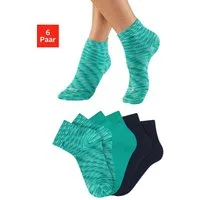 H.I.S Kurzsocken (Packung, 6-Paar) unifarben und meliert in einer Packung