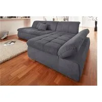 DOMO collection Ecksofa NMORIC XXL, 300x172x80cm, viel Platz, bequem, L-Form, wahlweise mit Bettfunktion und Armlehnverstellung