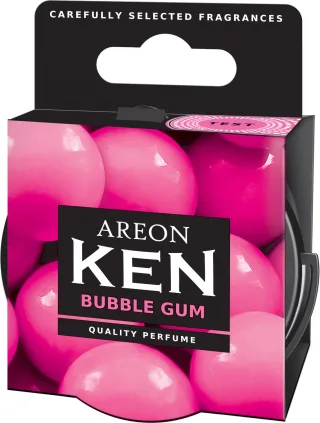 12x Original Areon KEN Duftdose Duftbaum Lufterfrischer DECKEL SET Bubblegum