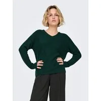 ONLY V-Ausschnitt-Pullover ONLCAMILLA V-NECK L/S PULLOVER KNT NOOS Materialmix, regular fit