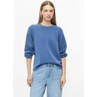 s.Oliver Sweatshirt Sweatshirt Scuba-Sweatshirt mit weitem Arm