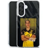 DeinDesign Handyhülle Borussia Dortmund Nico Schlotterbeck BVB Nico Schlotterbeck 25/26, Samsung Galaxy A56 5G Silikon Hülle Bumper Case Handy Schutzhülle
