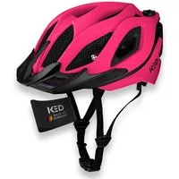 KED Fahrradhelm Spiri II Trend Allround Helm, LED Licht Und Reflektor, Optimierte Belüftung