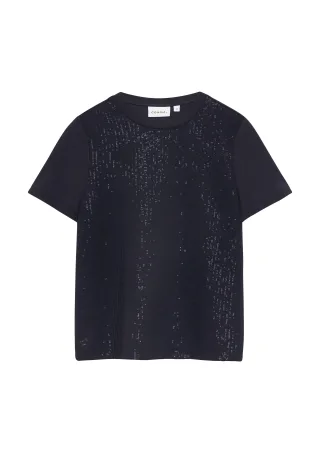 comma - T-Shirt blau - Gr. - 34