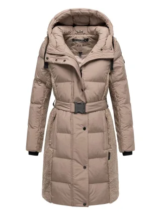 Navahoo Damen Wintermantel Funkelteddy – stilvoll, warm & modern