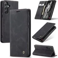SmartUP Smartphone-Hülle für Samsung Galaxy A35 5G Klapphülle Fliphülle Tasche Case Smart Cover 6,6 Zoll, Integrierte Standfunktion, zwei Kartenfächer