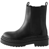 Next Chelsea-Stiefeletten aus Leder, weite Passform Chelseaboots