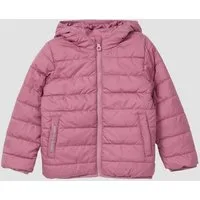 s.Oliver Funktionsjacke Outdoor-Jacke Leicht wattierte unisex Jacke mit fixierter Kapuze