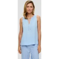 s.Oliver Blusentop Bluse Blusenshirt aus Viskose mit All-over-Print