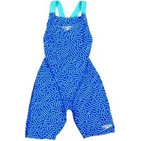 Speedo Badeanzug Speedo Kinder Mädchen Endurance kneeskin knielangen Badeanzug Markenlabel