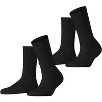 Esprit Socken Basic Tennis (2 Paar) Rippenstruktur, schmales Bündchen, weiche Sohle