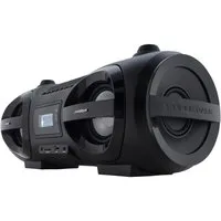 Universum BB 500 CD-Player (Boombox mit Radio, CD, MP3, Bluetooth, USB, AUX, Disco LED)