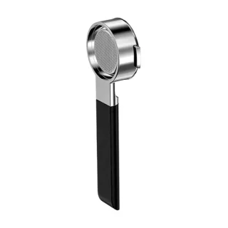 HiBREW V61 58MM Portafilter 2-In-1 Bottomless & Dual Spout Coffee Handle 304 Stainless Steel with Filter Basket for H21