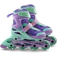 Disney Frozen Rollschuhe Kinder Inliner – 3in1 Skates mit ABEC-7 Kugellagern Größe 34-37