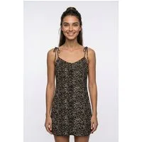 Vero Moda Minikleid VMEASY SHORT TIE SINGLET DRESS WVN Viskose