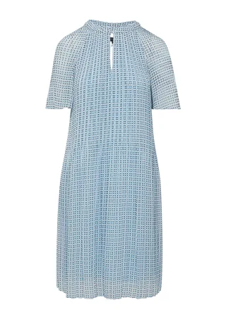 comma - Kleid blau - Gr. - 34