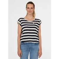 Ragwear T-Shirt TULSA STRIPES in Jersey-Qualität, normale Passform, mit geradem Abschluss