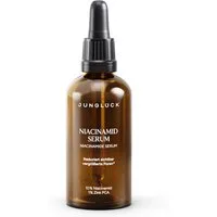 JUNGLÜCK Gesichtsserum Niacinamid Serum - 10% Niacinamid und 1% Zink, 1-tlg., Reduziert sichtbar vergrößerte Poren