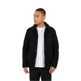 Brave Soul - Jacke für Herren, Teddyfleece (Schwarz)
