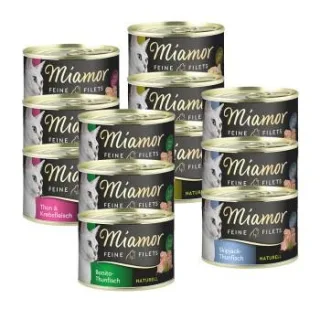 Miamor Feine Filets naturell Mixpaket 12x156g