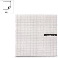 Hama Einsteck-Fotoalbum Memo Fotoalbum 10x15 cm 200 Fotos mit Einstecktaschen, Beschriftungsfelder, FSC Papier, laminiertes Cover, 200 Fotos