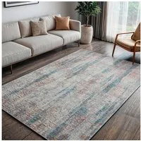 OTTO home Teppich Myrah, rechteckig, Höhe: 8 mm, Kurzflor, modernes Design, pflegeleicht, Wohnzimmer