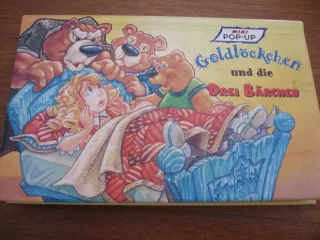 Mini Pop-Up Goldlöckchen und die drei Bären