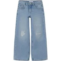 Name It Weite Jeans Rose (1-tlg) Plain/ohne Details
