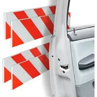 relaxdays Garagen-Wandschutz selbstklebend 4er Set