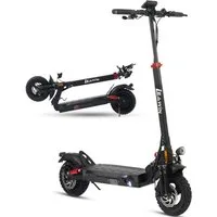ZWHEEL E-Scooter 10 Zoll Elektroroller mit Straßenzulassung (ABE), klappbar, max. 60km, 500 W, 20 km/h, (20% Steigung, 10 Zoll Geländereifen, mit Blinker), 48V 600Wh, E roller, Doppelstoßdämpfer, Offroad