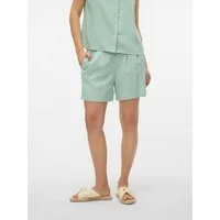 Vero Moda Shorts VMJESMILO HW SHORTS WVN NOOS Viskosemischung, regular fit, mit Leinen