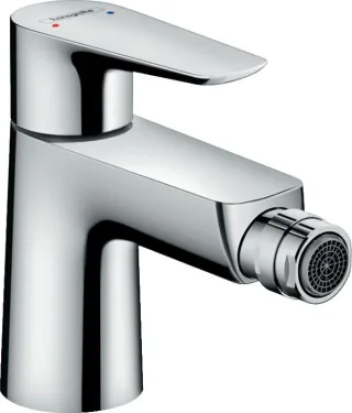 Hansgrohe Bidetmischer Talis E chrom mit Push-Open Ablaufgarnitur, 71721000 , 71721000 71721000