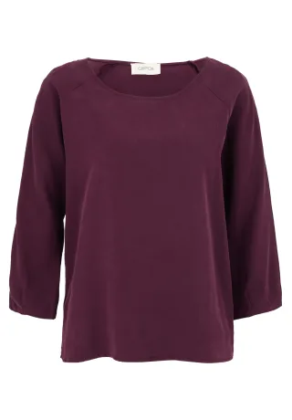 CARTOON - Schlupfbluse dark aubergine - Gr. - 36