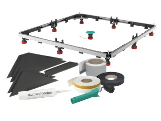 Mepa Duschwannen-Set MR SF RE, 3S+ für Acrylduschwannen, 182126 182126