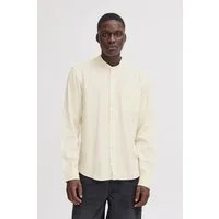 Blend Langarmhemd BHBobby Shirt mandarin Stilvolles Langarmhemd aus Leinenmix