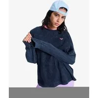Roxy T-Shirt EASTSIDE MIDWEIGHT Kurzarm, mit Rundhalsausschnitt, aus Baumwolle und Polyester