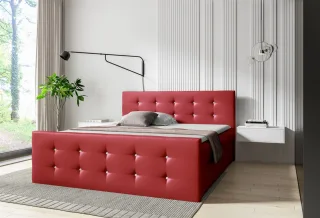 Boxspringbett Schlafzimmerbett LIAMOS 120x220cm in div. Farbvarianten