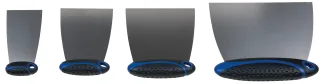 KS Tools Edelstahl-Spachtel mit kurzem Griff - 144.0632