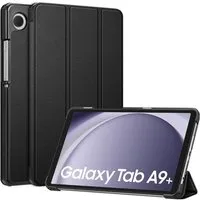 SmartUP Tablet-Hülle für Samsung Galaxy Tab A9 Plus Klapphülle Tasche Case Cover Schutzglas 11 Zoll, integrierte Standfunktion, integrierter Magnetverschluss