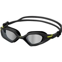 Aqua Speed Schwimmbrille Cyclone Race-Goggles verspiegelt gelb-schwarz – Anti-Fog & UV, (Flexibel & stabil – ideal für intensive Sprint- & Intervallsets), Anatomisches Profil – komfortabel & druckfrei für jede Session